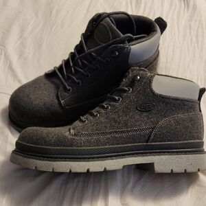 Lugz Men's Charcoal and Light Gray Boots